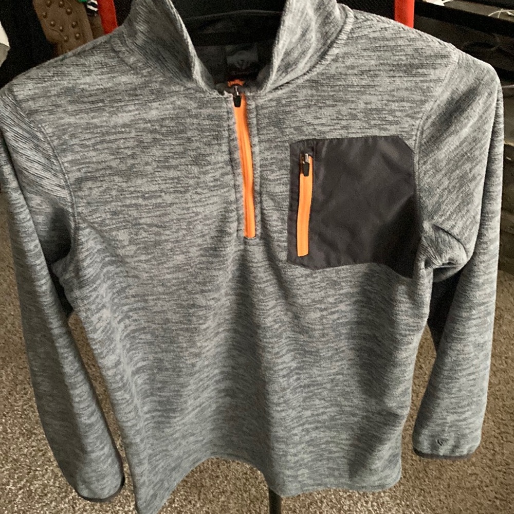 Boys Champion C9 long sleeve quarter zip size L 14/16